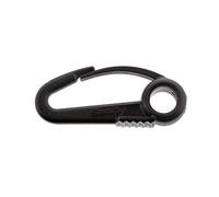 Scotty Snap Hook Black 6-Pack, Moschettone in Nylon Nero, Confezione da 6 Unisex, Taglia Unica