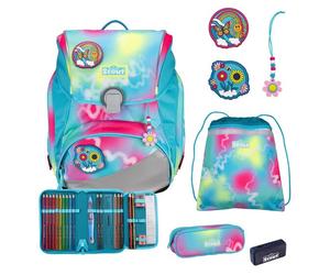 Scout Alpha Safety Light Set di borse per la scuola 5 pezzi blu