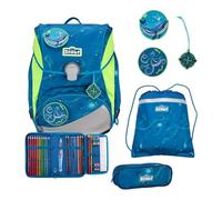 Scout zaino della scuola Alpha Set 4-teilig Deep Sea
