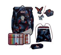 Scout Alpha Set di borse per la scuola 4 pezzi nero