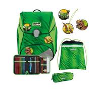 Scout Alpha Set di borse per la scuola 4 pezzi verde