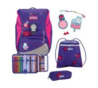 Scout Alpha Set di borse per la scuola 4 pezzi viola