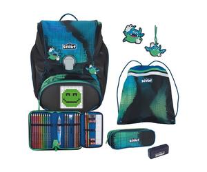 Scout Alpha Set di borse per la scuola 5 pezzi blu
