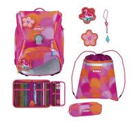 Scout Alpha Set di borse per la scuola rosa
