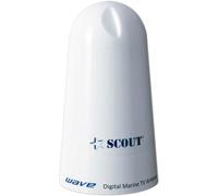 Antenna TV e Radio FM Scout Wave omnidirezionale per barca e gommoni