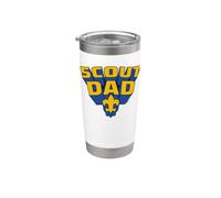 Scout Dad! Cub Scouts Scouting America Comic Book Style Art Bicchiere termico in acciaio inox doppia parete