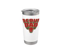 Scout Dad! Scouts BSA Scouting America Comic Book Style Art Bicchiere termico in acciaio inox doppia parete