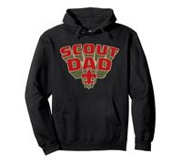 Scout Dad! Scouts BSA Scouting America Comic Book Style Art Felpa con Cappuccio