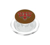 Scout Dad! Scouts BSA Scouting America Comic Book Style Art PopSockets PopGrip per MagSafe