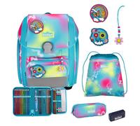 Scout Genius Exklusiv Safety Light Set di borse per la scuola blu