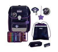 Scout Genius Exklusiv Safety Light Set di borse per la scuola viola