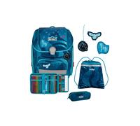 Scout Genius LED Set di borse per la scuola 4 pezzi ottanio