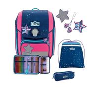 Scout Genius Set di borse per la scuola 4 pezzi rosa