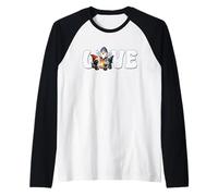 Scout Gnome Love Campfire Graphic For Men Women Kids Camping Maglia con Maniche Raglan