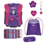 Scout Set di borse per la scuola Micro 7 pezzi Viola