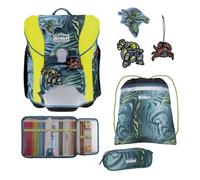 Scout Micro Set di borse per la scuola 5 pezzi grigio