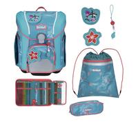 Scout Micro Set di borse per la scuola 7 pezzi blu