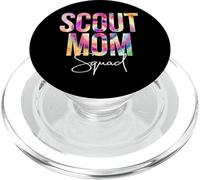 Scout Mom Squad Tie Dye Ritorno a scuola donne apprezzamento PopSockets PopGrip per MagSafe