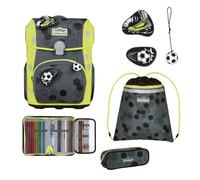 Scout Neo Exklusiv Superflash Extreme Set di borse per la scuola 4 pezzi grigio