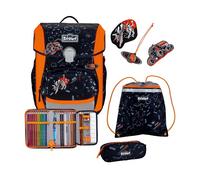 Scout Neo Set di borse per la scuola 4 pezzi arancia