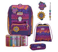 Scout Set di cartelle per la scuola Genius 4 pezzi Superflask rosa