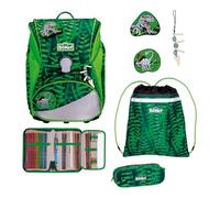 SCOUT zaino della scuola Alpha Set 4 -pezzi Danger Dino verde