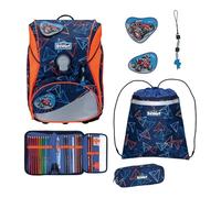 SCOUT zaino della scuola Alpha Set 4 -pezzi Offroad blu scuro