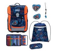 SCOUT zaino della scuola Basic Neo Set 4 -pezzi Offroad blu