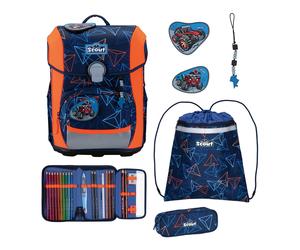 Scout zaino della scuola Basic Neo Set 4-teilig Offroad