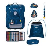 Scout zaino della scuola LED Neo Set 4-teilig Rocket Rider
