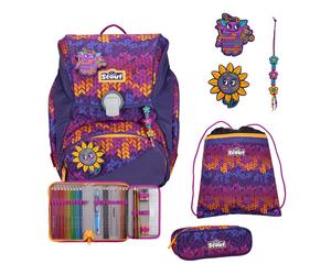Scout zaino della scuola Superflash Alpha Set 4-teilig Fantasy