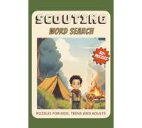 Scouting Word Search Puzzle Book: Word Searches with Easy to Read Print about Scouting, Exploring, Outdoors and More. | 6x9 inches, 112 pages | 50+ ... Gift for Vacations, Holidays and Free Times