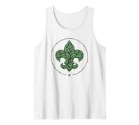 Scouts BSA Outdoor Code Artistic Leaf Design Canotta