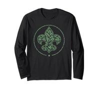 Scouts BSA Outdoor Code Artistic Leaf Design Maglia a Manica