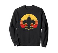 Scouts Fleur-De-Lis Retro 80's Throwback Scouting America Felpa
