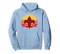 Scouts Fleur-De-Lis Retro 80's Throwback Scouting America Felpa con Cappuccio