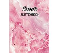 Scout's Sketchbook: Great Gift for Scout | Personalized Blank Sketchbook for Girl Name Scout