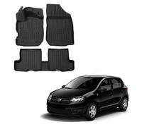 3D Tappeti Tappetini Auto In Gomma Su Misura Per Sandero Stepway 2012-2020 5-Pcs