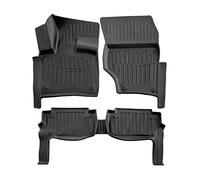 SCOUTT Tappetini Auto in Gomma Su Misura per Audi Q7 4L 2005-2015, Set da 5 Pezzi, Tappeti 3D Design con Bordo Alto, Inodore, Qualità Premium