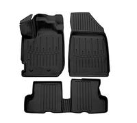 SCOUTT Tappetini Auto in Gomma Su Misura per Dacia Duster 2 2017-2024, Set da 5 Pezzi, Tappeti 3D Design con Bordo Alto, Inodore, Qualità Premium