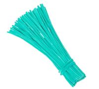 Scovolini Colorati Per Lavoretti 100/300 pezzi di 6 colori blu sfumato scovolini in ciniglia, scovolini for artigianato, set di scovolini for fai da te, arte e artigianato(100pcs peacock blue)
