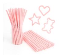 Scovolini per Fai-da-Te, Dimensione 30 cm, Artigianato Creativo, Ideali per Decorazioni, Bricolage e Progetti Creativi, Morbidi e Modellabili- OFITURIA (Rosa Pastello, 200 pz, 30 cm)