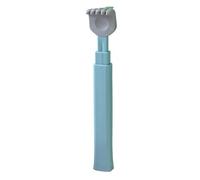 Scovolini Soft Silicone Head Back Scratcher Telescopic Itching Relief Massager Portable For Old Man Household Manual(Blue)