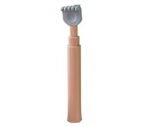 Scovolini Soft Silicone Head Back Scratcher Telescopic Itching Relief Massager Portable For Old Man Household Manual(Pink)