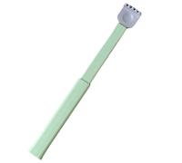 Scovolini Soft Silicone Head Back Scratcher Telescopic Itching Relief Massager Portable For Old Man Household Manual(Green)