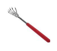 Scovolini Stainless Steel Back Scratcher Telescopic Scratching Massager Extendable Itch Old Man Products(Red)