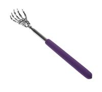 Scovolini Stainless Steel Back Scratcher Telescopic Scratching Massager Extendable Itch Old Man Products(Purple)