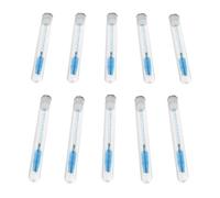 Scovolino Ciglia 10 Pezzi in Plastica Blu per Extension | Uso a Casa e Viaggio, Impugnatura Ergonomica, Scorre Uniforme tra Ciglia, Facile da Riporre