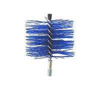 SCOVOLO IN NYLON PER STUFE E CAMINI A PELLET MM.100 CANNA FUMARIA ATTACCO M12