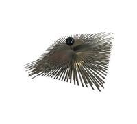 SCOVOLO SPAZZOLA ACCIAIO TEMPERATO A SFERA 325MM X 325MM 904237 STUFA PELLET